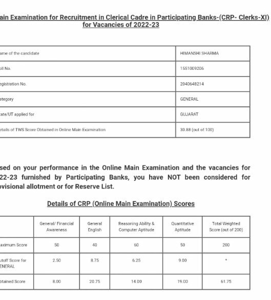 What is the connection of a high vacancy and a low cutoff in the IBPS
