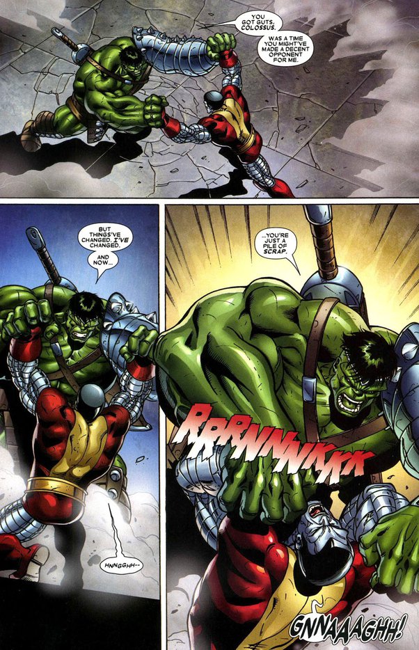 What if the Hulk, Wolverine, Colossus, Beast, The Thing 