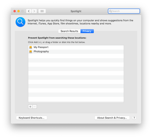 How to disable Spotlight and MDS stores on a Mac OS Catalina Quora
