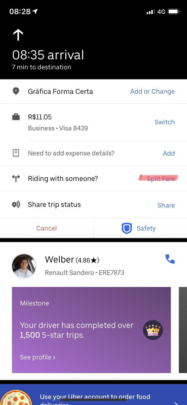 How to split a Lyft or Uber fare Quora