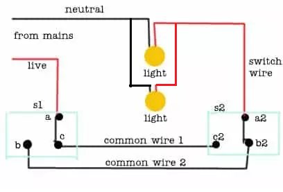 How To Wire A 3 Way Switch With Multiple Lights Between Switches Quora