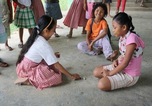 What are the typical Desi games like Kabaddi, flying kites or cards