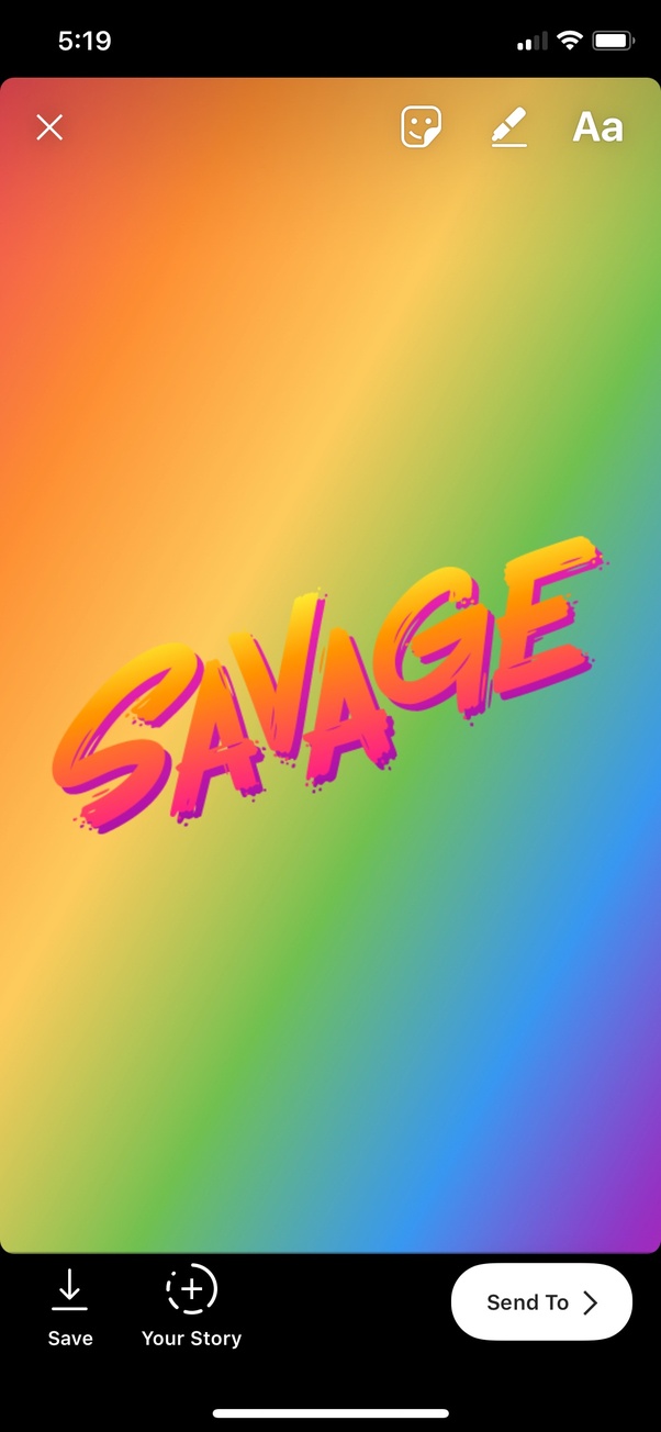 What is the font used for the word savage on Instagram? Quora
