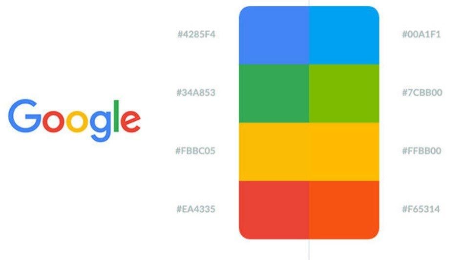 Google Logo Color Hex Code