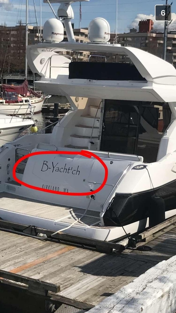 What is the funniest boat name you've seen? Quora