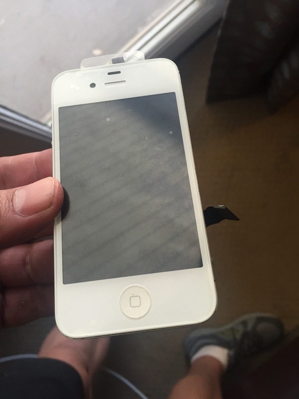 How much would it cost to repair an iPhone's home button at the Apple