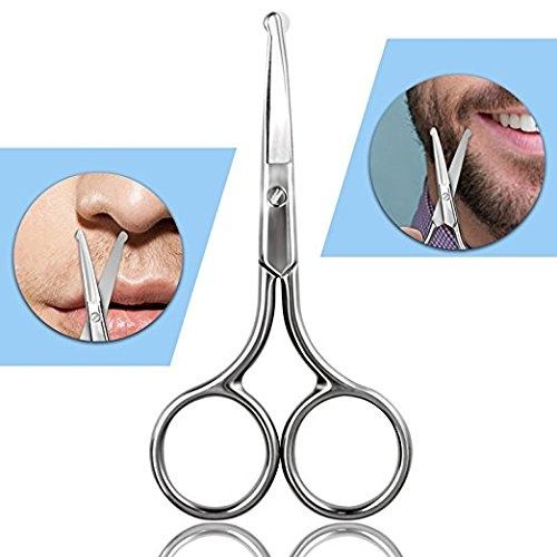 How does one trim one�s nose hairs without a nose hair