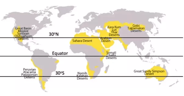California Desert In World Map Why Are Most Of The World's Deserts Located On The Western Margins Of Continents In The Subtropics? - Quora