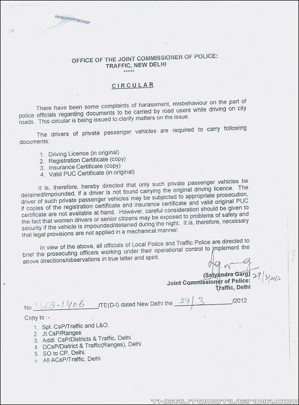 Why is it necessary to carry original documents while