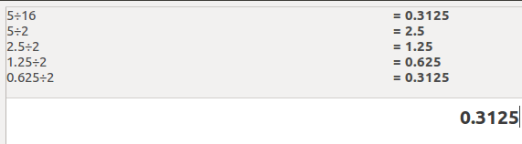What is the decimal expansion of 5/16? Quora