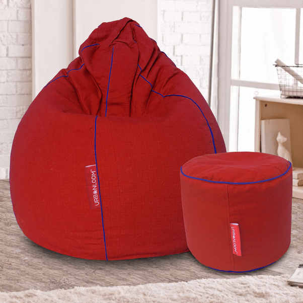 What is the difference between bean bags with beans and bags without