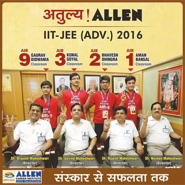 Is ALLEN Bangalore the best for the IITJEE? Quora