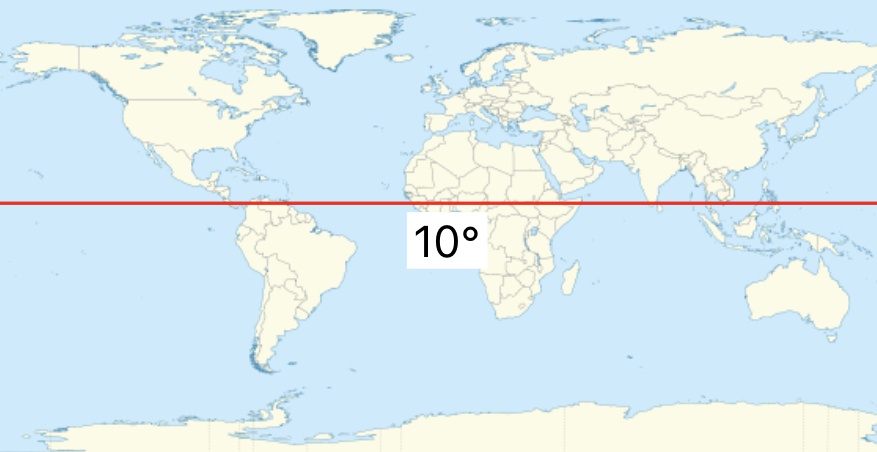 Apa kota sekitar 1°LU, 104°BT? - Quora