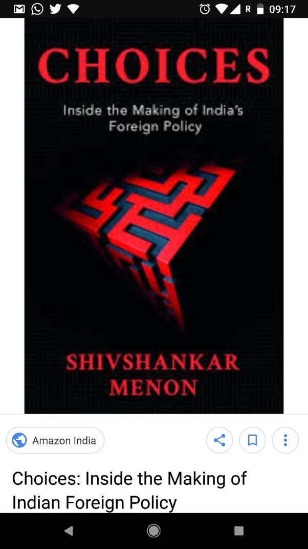 What are some good books on Indian diplomacy or any book specifically