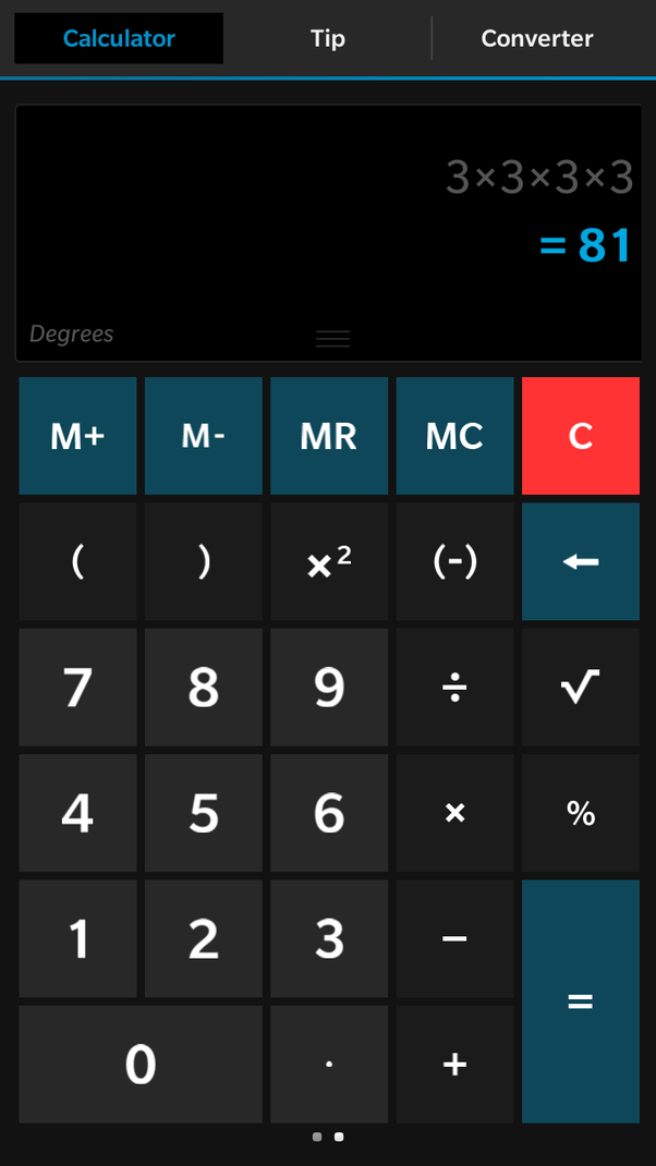 What is 3x3x3x3? Quora