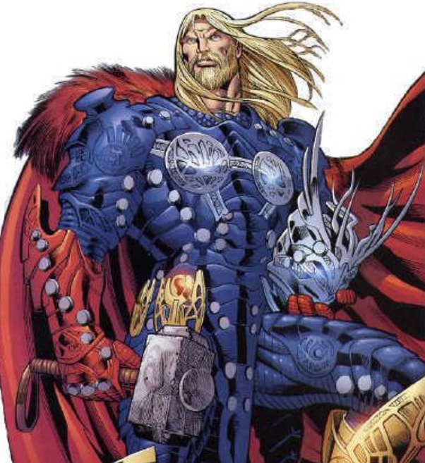 Who would win in a fight between Rune King Thor and Cosmic Armor