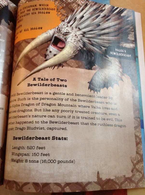 In How to Train Your Dragon 2, which is one bigger and stronger, the