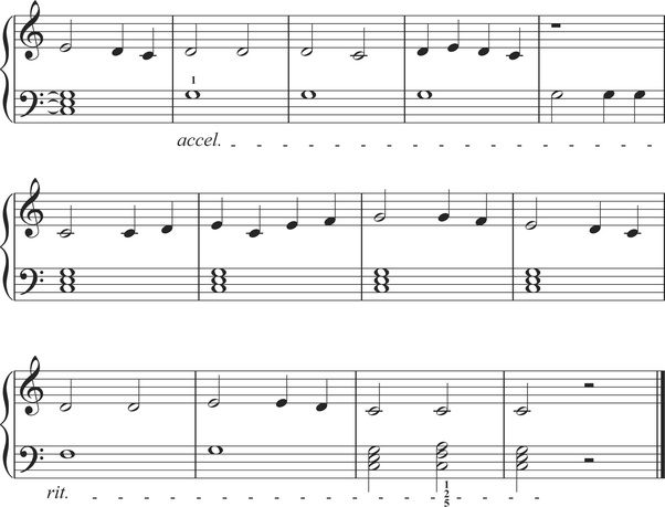 What musical term resets the tempo of a piece after a ritardando? Quora