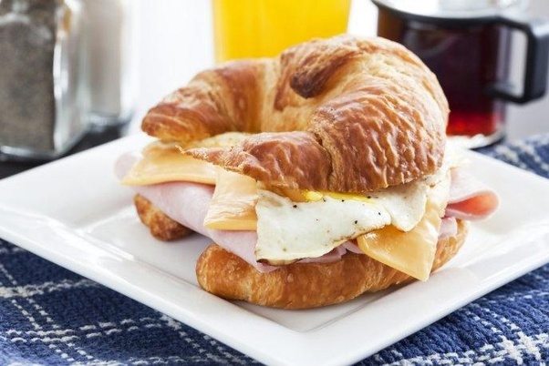 How are you supposed to eat a croissant? What should you eat it with