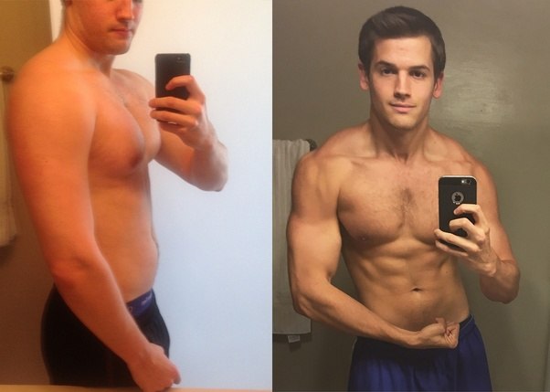 Is it possible to build muscles on a high protein diet with slight