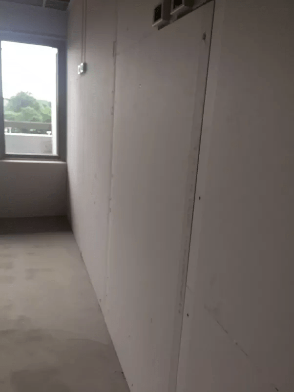 How to fix a poor mud job on an already painted interior