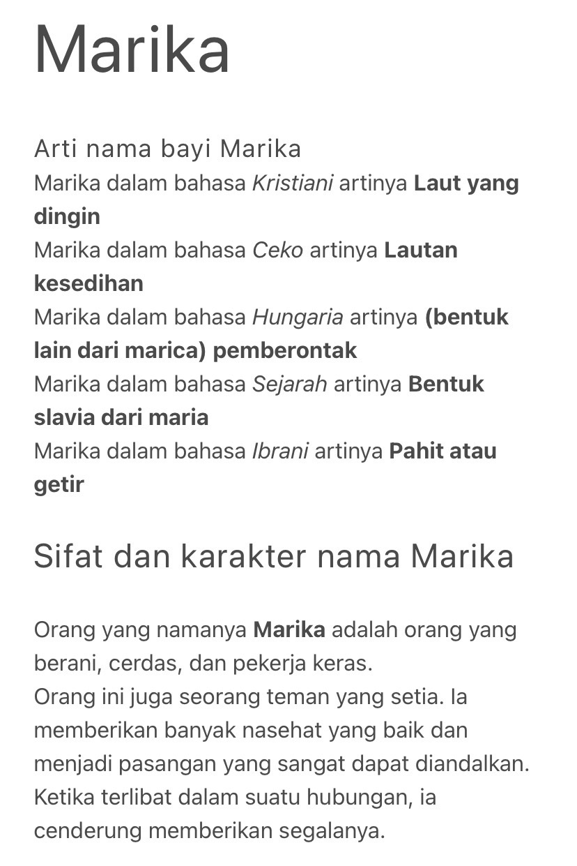 Bolehkah saya minta rekomendasi nama untuk anak yang unik, indah, langka,  tetapi berasal dari bahasa Indonesia? - Quora