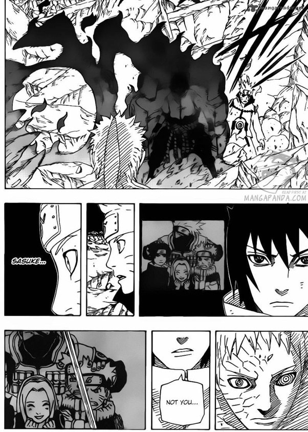 In Naruto, what are those black orbs that orbit people with Six Paths Jutsu? Quora
