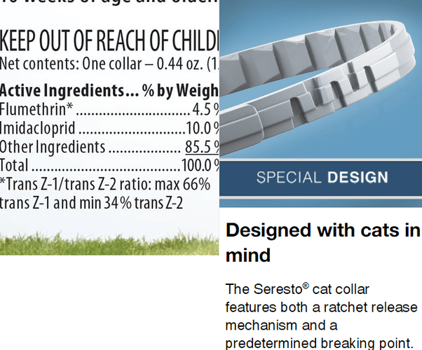 Can I use a Seresto small dog collar on a cat? Quora