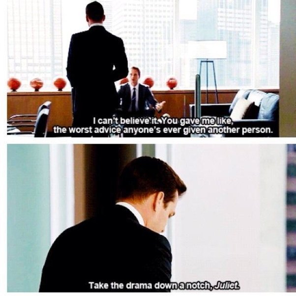 I just finished binge watching Suits. I loved the comedy and the drama