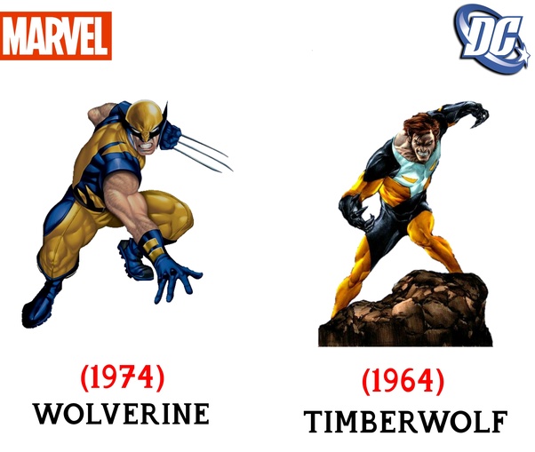 Which characters have Marvel copied from DC Comics? Quora