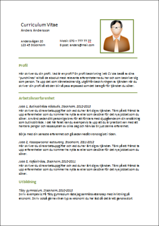 Cv in europe, european cv, european resume. What Cv Format Is Widely Used And Accepted In Sweden And Why Is It So Quora