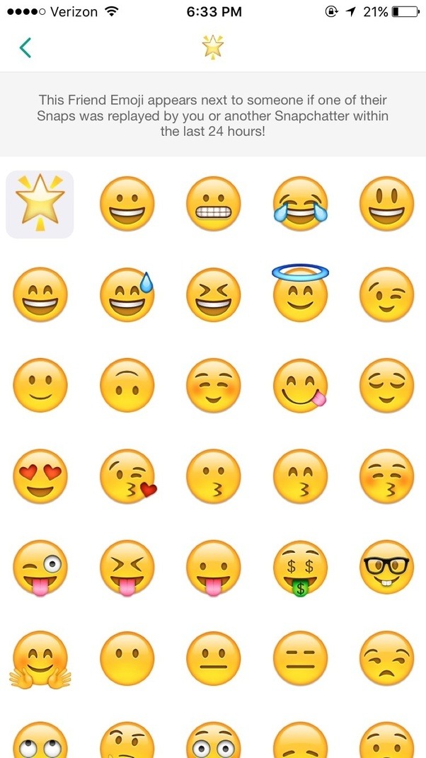 What do the emojis in Snapchat mean? Quora
