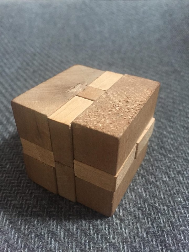 What is the name of this wooden cube puzzle? Quora