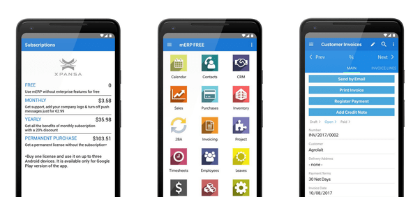 How to use Odoo ERP with a mobile app Quora