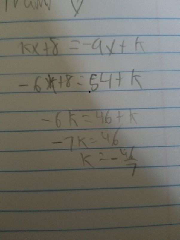 What value of k makes the function continuous at x = 6? Quora