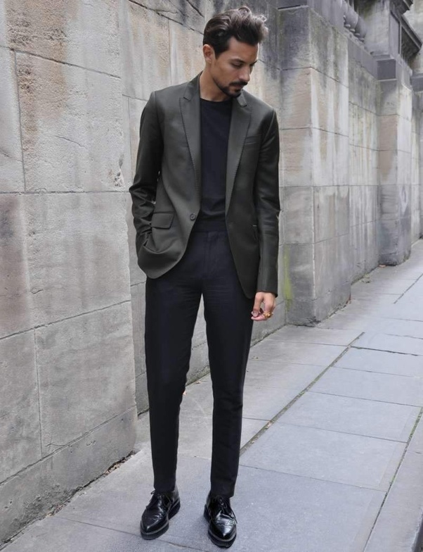 What pants should I wear with a gray blazer? Quora