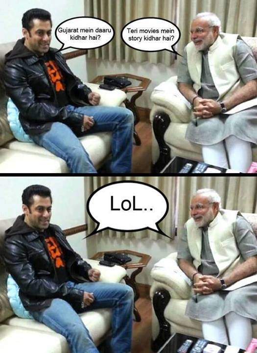 What are funny memes on Salman Khan? Quora