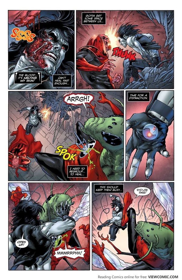 If some comic book heroes can heal at ridiculous levels, what can actually finish off the likes