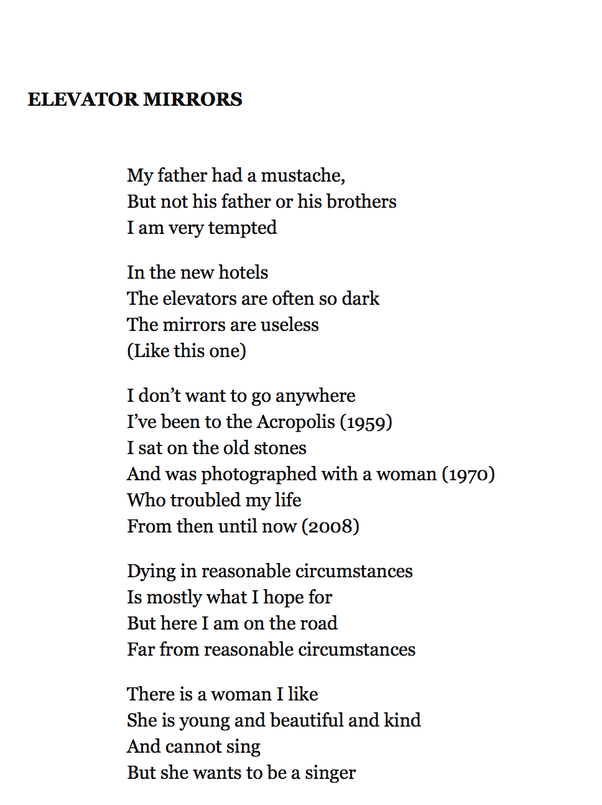 How to write a modernist poem