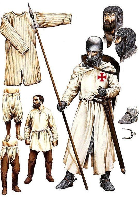 What was the armor that the Templar’s wore during the