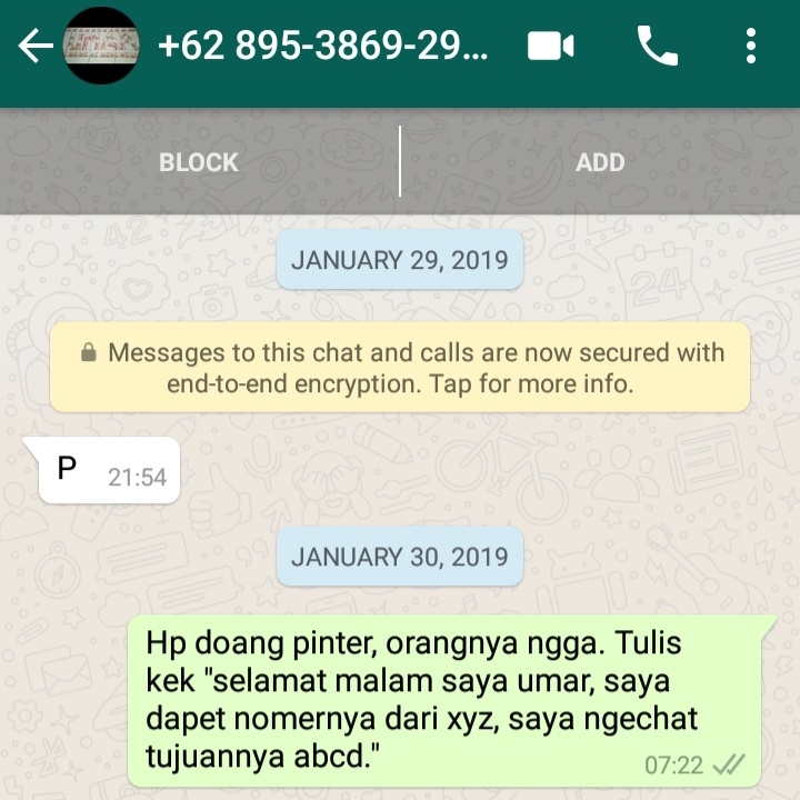 Apa arti dari &lsquo;P&rsquo; pada pesan singkat saat lama tidak dibalas? - Quora