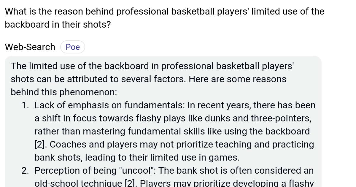 What is the reason behind professional basketball players' limited use