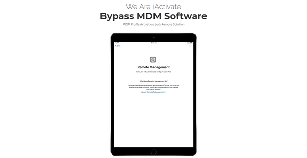 Where is device management on an iPad? Quora