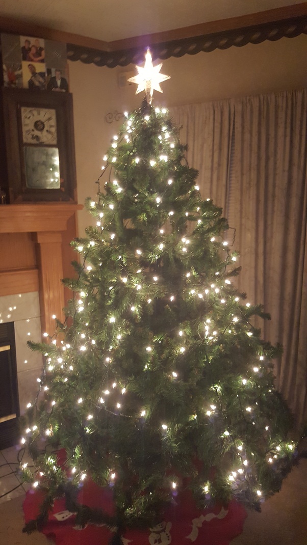 How long do you keep your Christmas tree up after