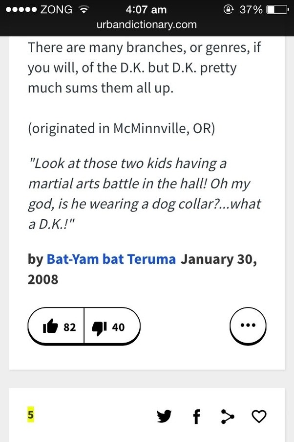 Slang What does it mean if someone looks 'DK'? Quora