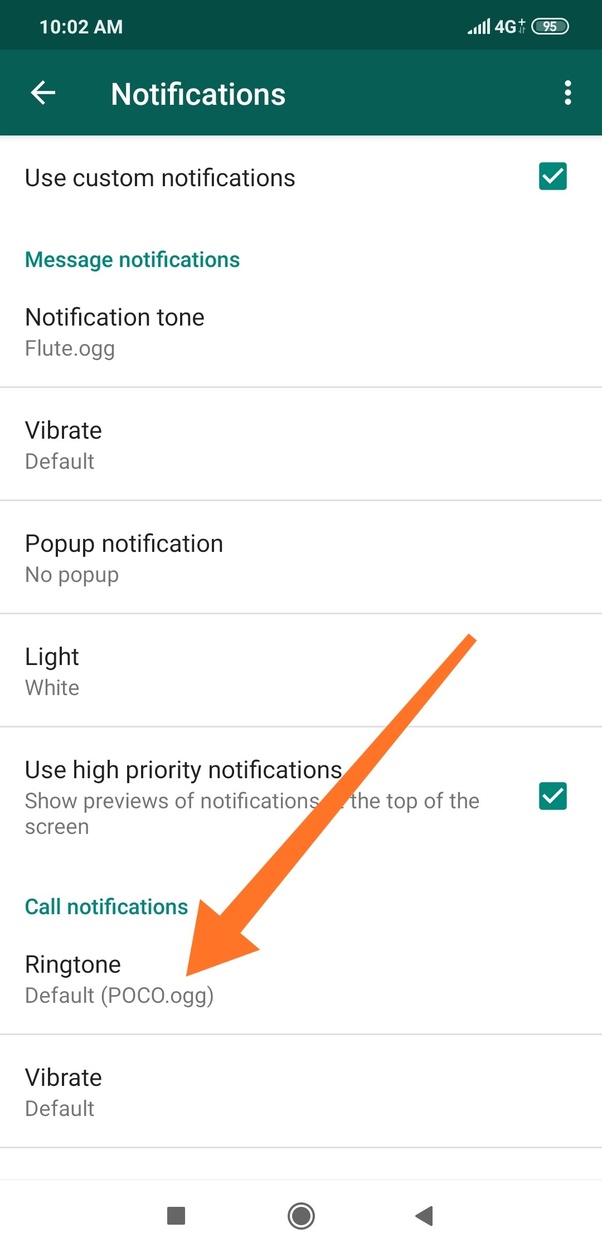 How to change ringtone on WhatsApp for a particular contact Quora