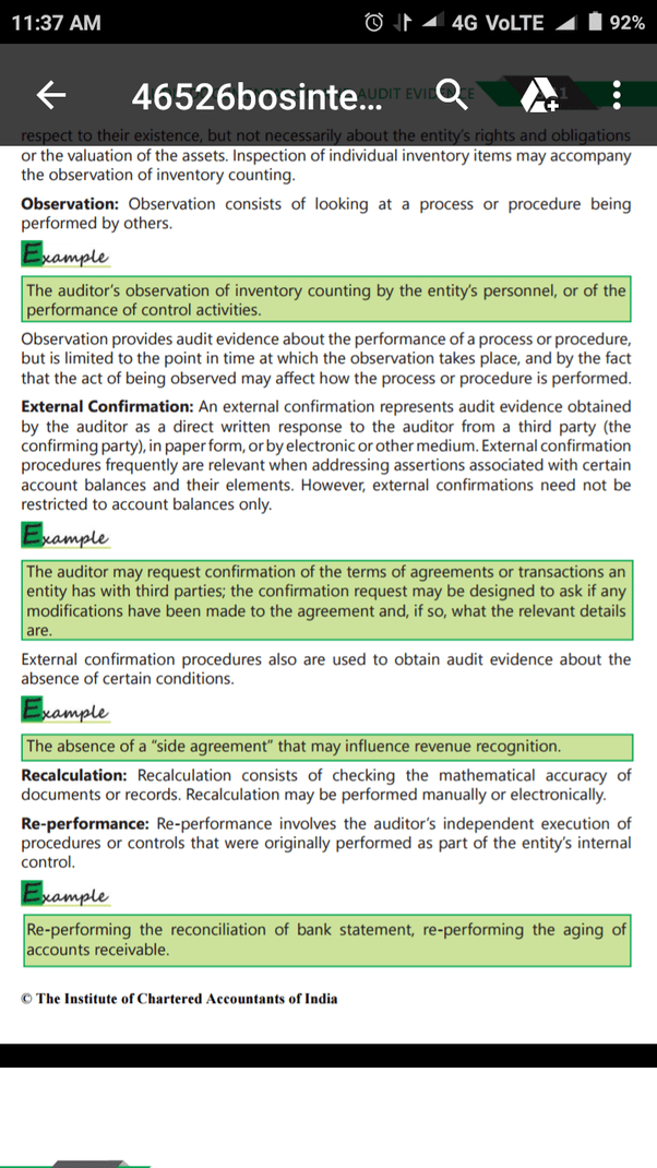 What does nature timing and extend mean in audit? Quora