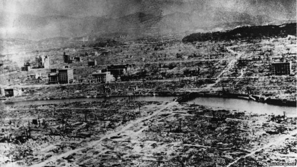 What exactly happened just after the Hiroshima and Nagasaki bombings