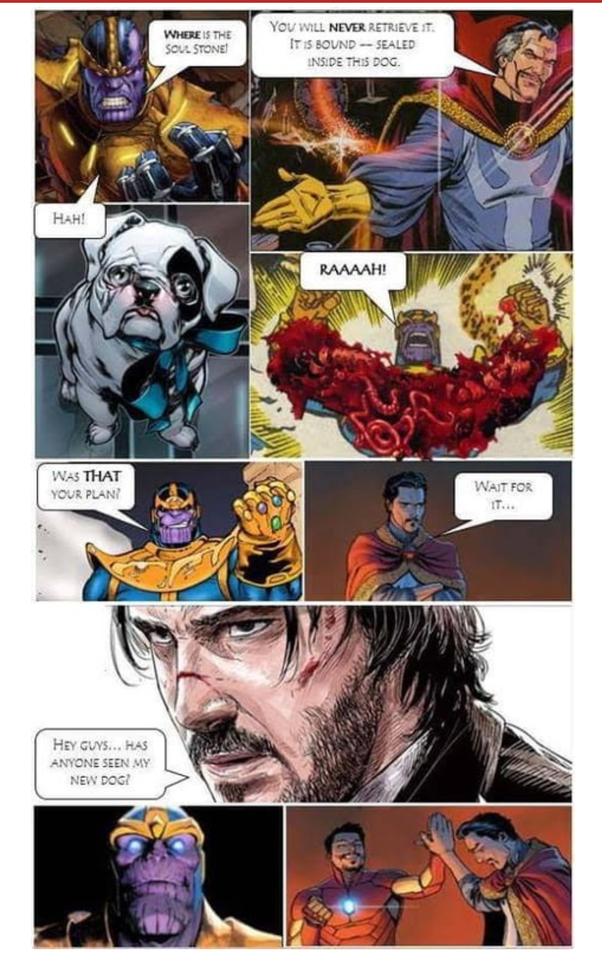 How many memes about Thanos and Avengers Infinity War have