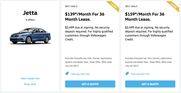What is the best car to lease for under 100 in the US? Quora